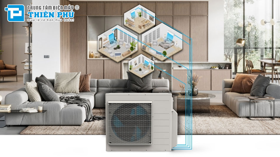 Top 3 hệ thống điều hòa multi 1 nóng 4 lạnh HOT nhất cho căn hộ cao cấp