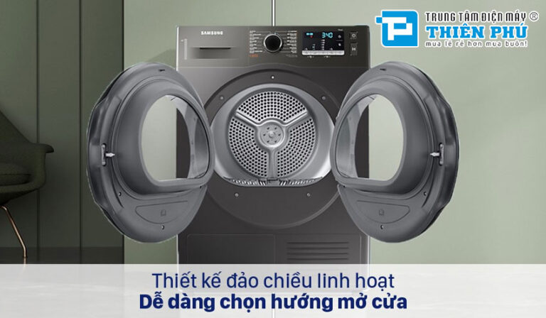 Lựa chọn máy sấy quần áo Samsung 9kg DV90TA240AX/SV đánh bay nỗi lo ngày mưa, nồm ẩm