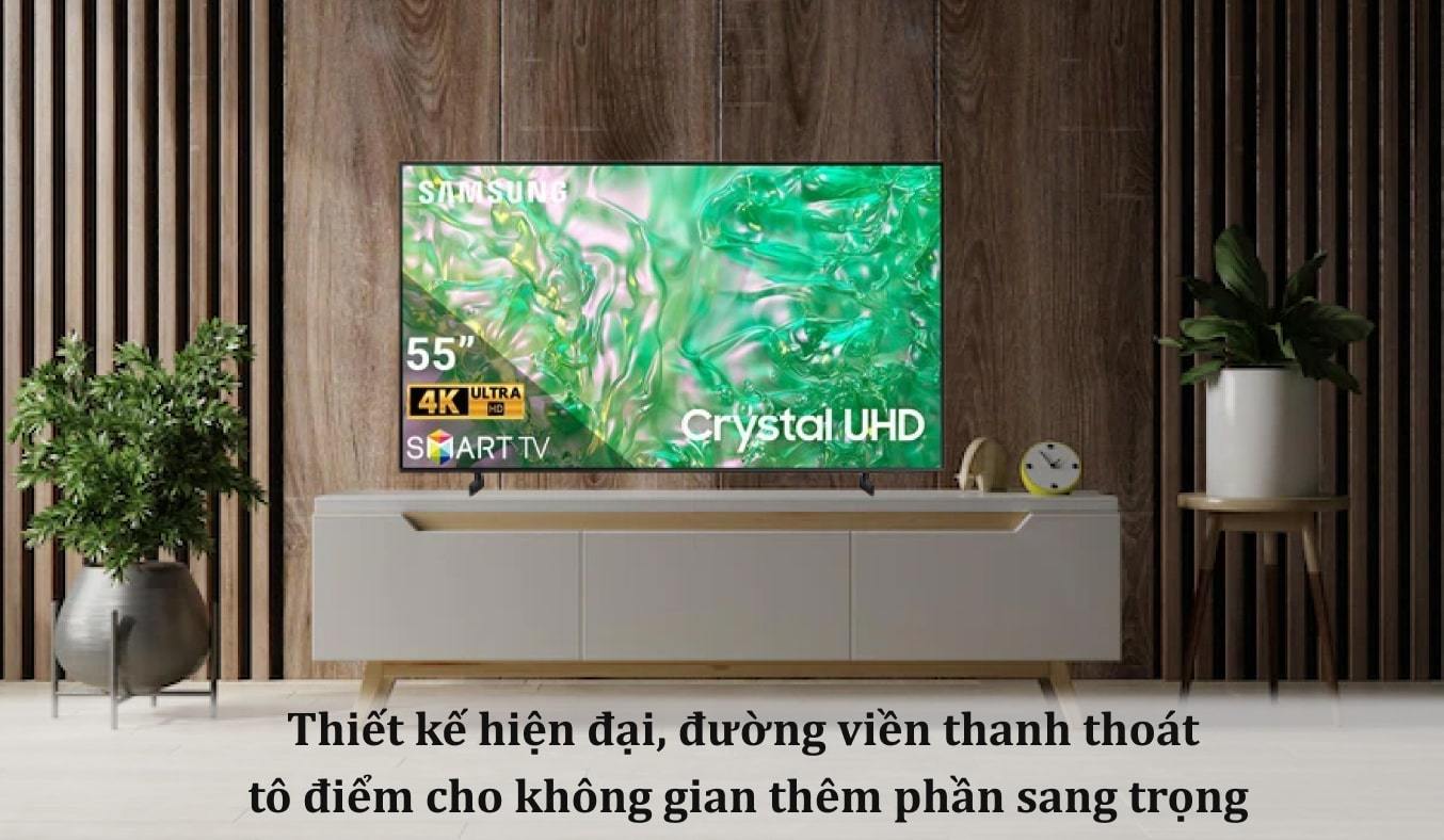 Những lý do nhất định không thể bỏ qua Smart tivi Samsung 65 inch UA65DU8000KXXV