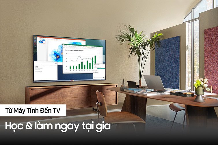 Smart Tivi Samsung 65 inch 4K UHD UA65AU7700KXXV có những ưu điểm gì nổi trội