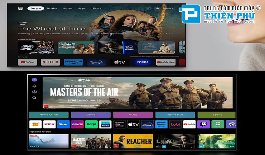 So sánh chi tiết giữa tivi Sony K-55S30 và tivi LG 55UT8050PSB, nên mua tivi 55 inch nào?