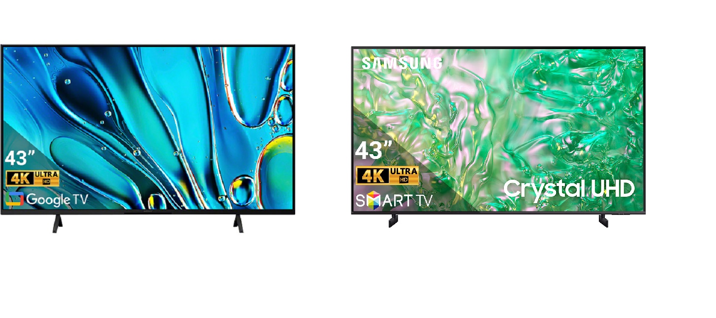 So sánh nên mua loại nào giữa tivi Sony K-43S30 và tivi Samsung UA43DU8000KXXV