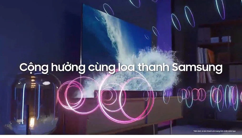 Smart Tivi Samsung 50 inch UA50AU8000KXXV: Kích thước mỏng, hình ảnh đẹp- Giá bán: 8.950.000₫