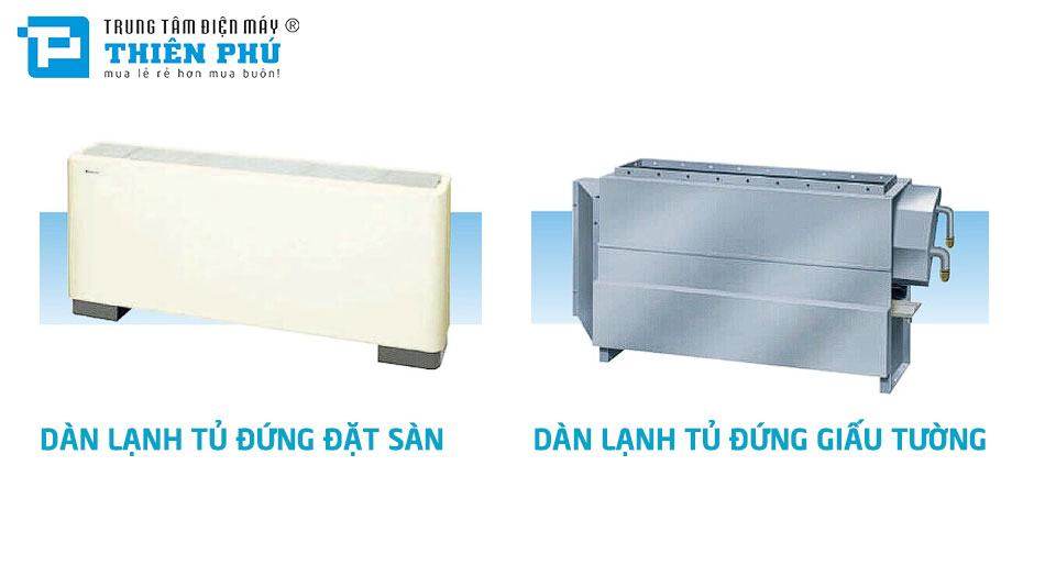 Dàn lạnh điều hòa trung tâm Daikin VRV có những loại nào?