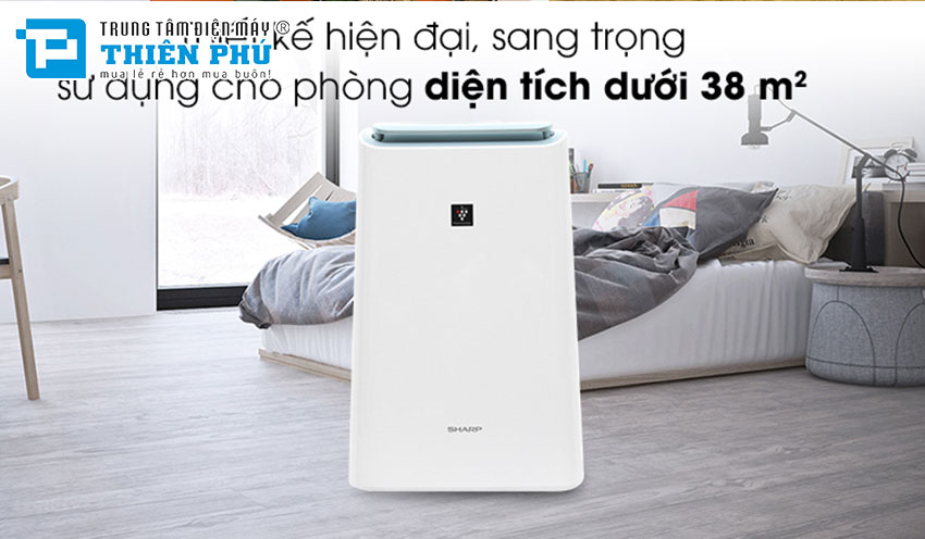 Máy lọc không khí Sharp hút ẩm DW-E16FA-W: Bí quyết giữ sạch và khô thoáng không gian sống!