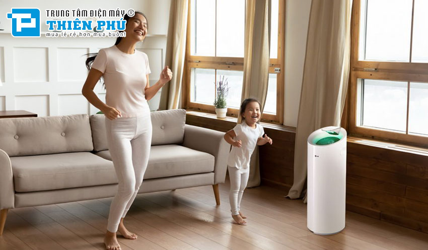 Máy lọc không khí LG PuriCare Pro AS40GWWJ1: Bí quyết giữ không khí cho ngôi nhà bạn