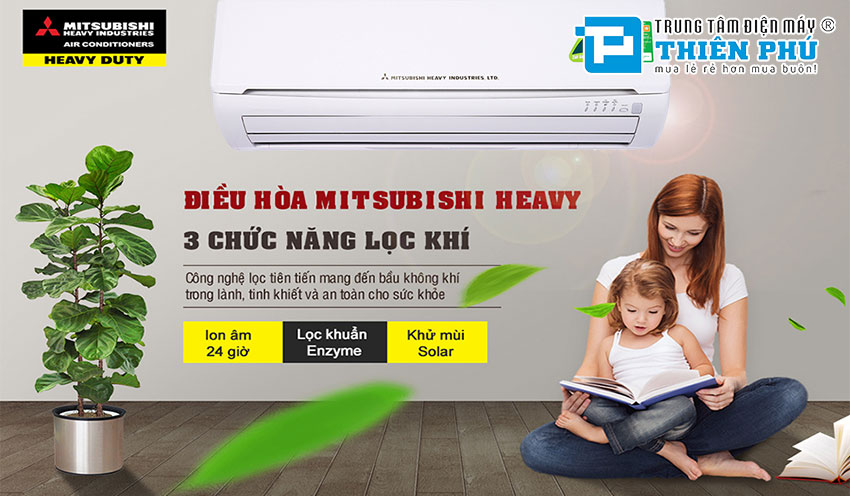 Điều hòa Mitsubishi SRK35ZSS-W5: Bí cuyết cho không gian sống trong lành, thoải mái