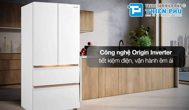 Tủ lạnh Toshiba inverter GR-RF690WI-PGV(67) đẳng cấp không gian lưu trữ, hiện đại và tiết kiệm năng lượng