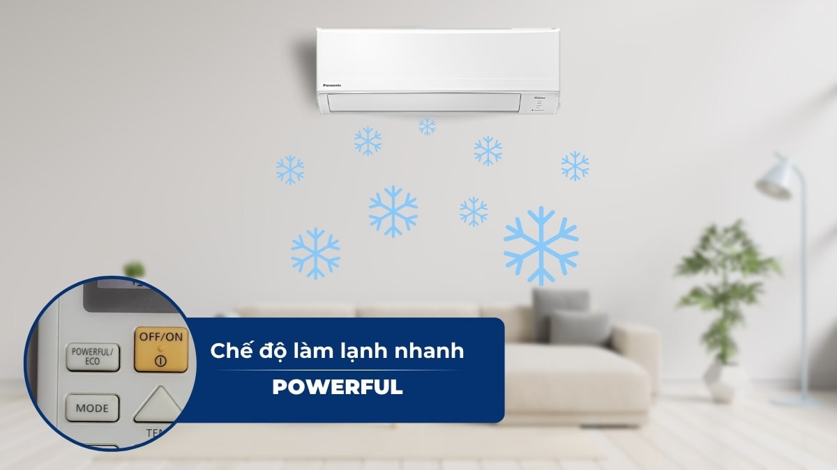 Điều hòa Panasonic 12000btu CS-N12AKH-8 làm mát tốt, lọc bụi mịn giá chưa tới 10 triệu