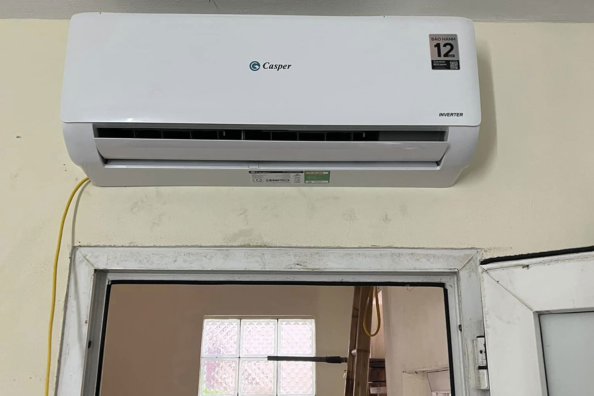 Tiết kiệm mọi mặt với điều hòa Casper 9000btu 1 chiều inverter TC-09IS36