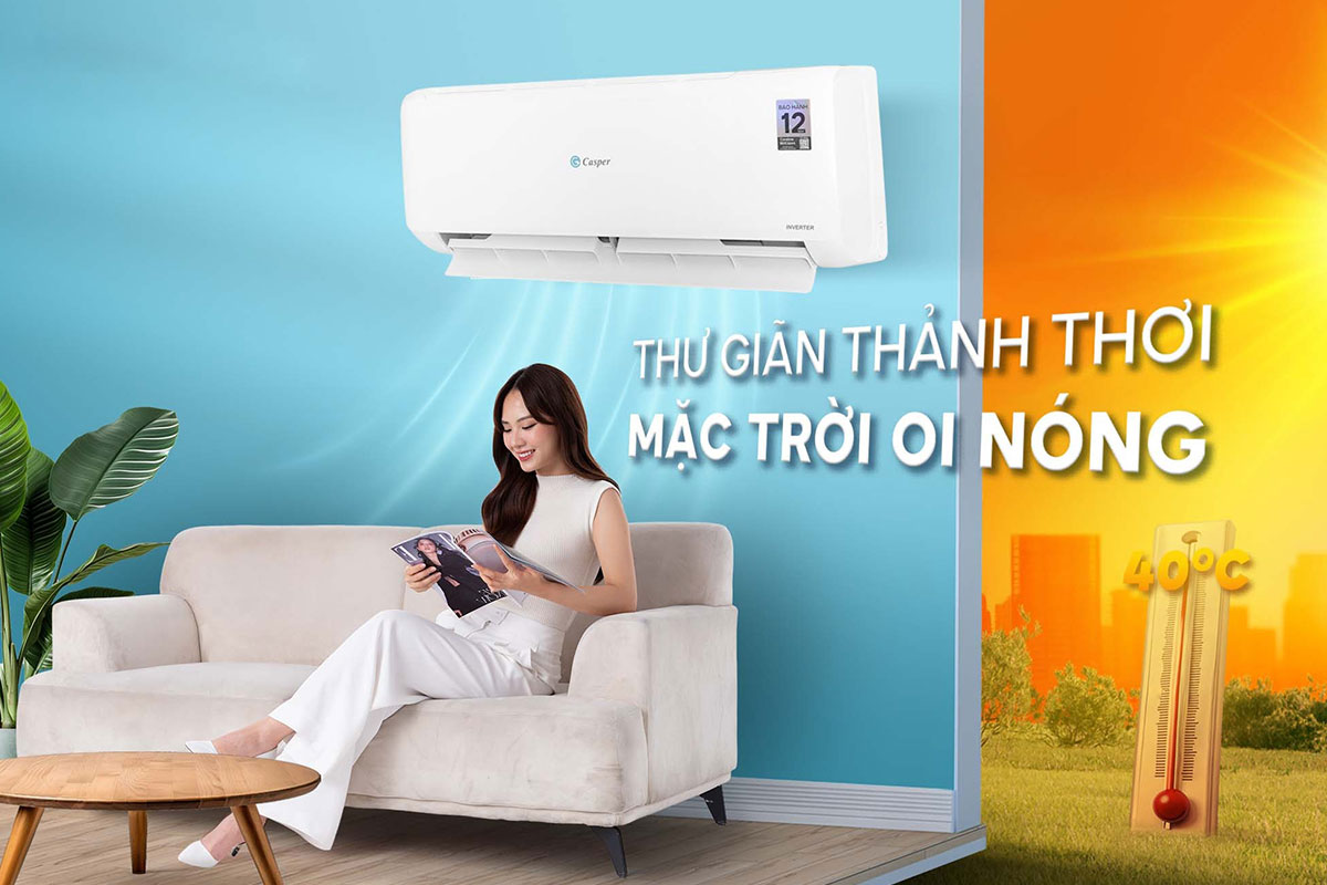 Điều hòa Casper 12000btu có giá báo nhiêu? Nên mua loại nào hiện nay?