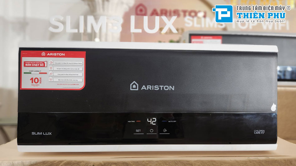 Vì sao bình nóng lạnh Ariston Slim3 20 LUX được nhiều gia đình sử dụng?