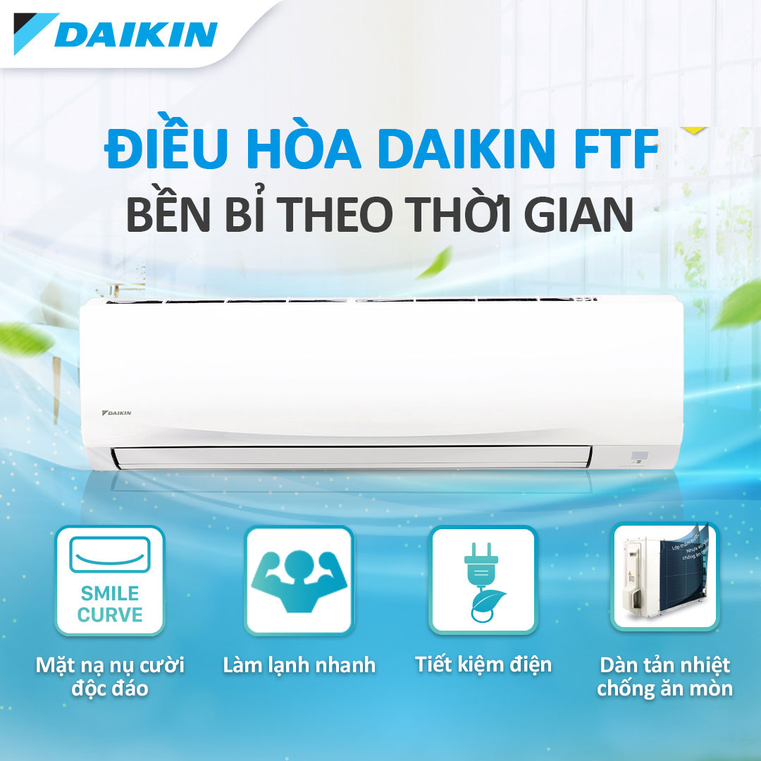 Nên hay không nên chọn điều hòa cơ như điều hòa Daikin 9000btu 1 chiều FTF25XAV1V?