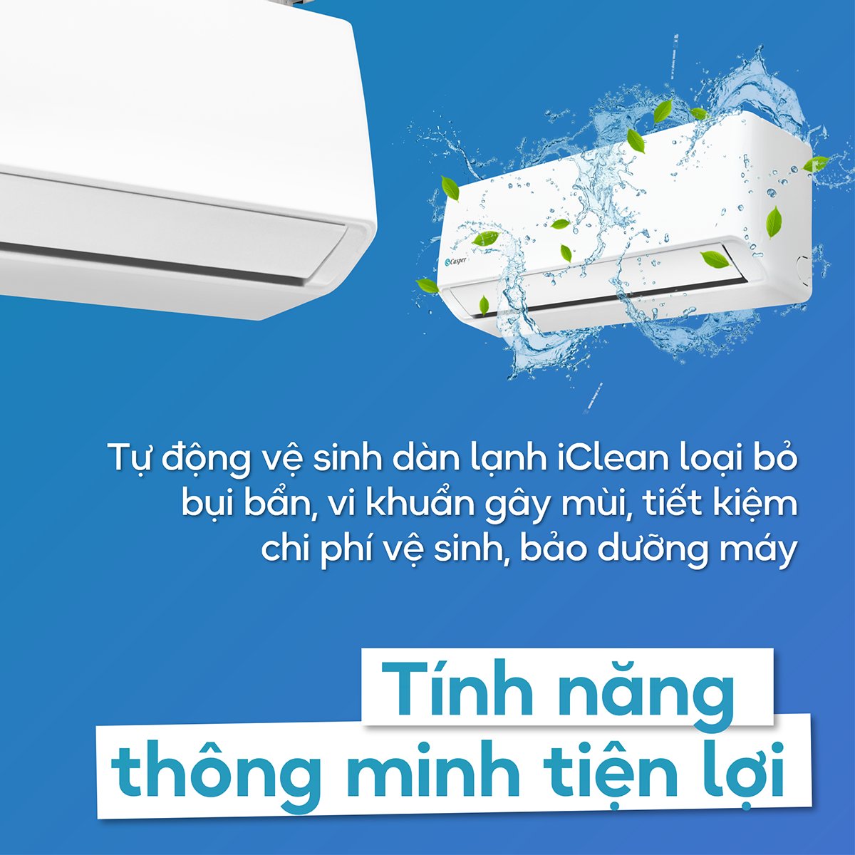 Tiết kiệm chi phí mua sắm với điều hòa Casper giá rẻ SC-09FS36 chỉ 4.190.000đ