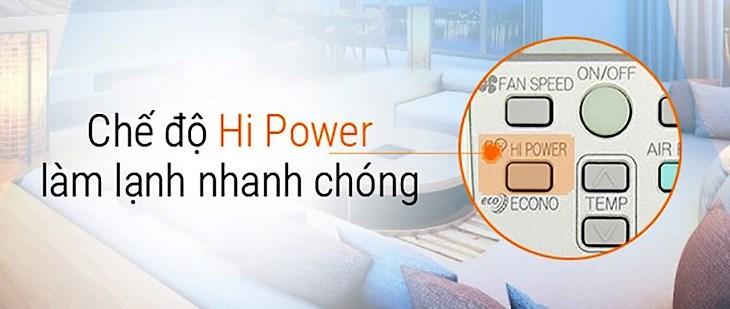 Khi nào nên sử dụng chế độ Hi Power trên điều hòa Carrier?