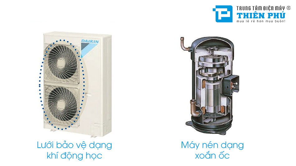 Những điểm nổi bật trên chiếc điều hòa nối ống gió Daikin FDMNQ42MV1/RNQ42MY1