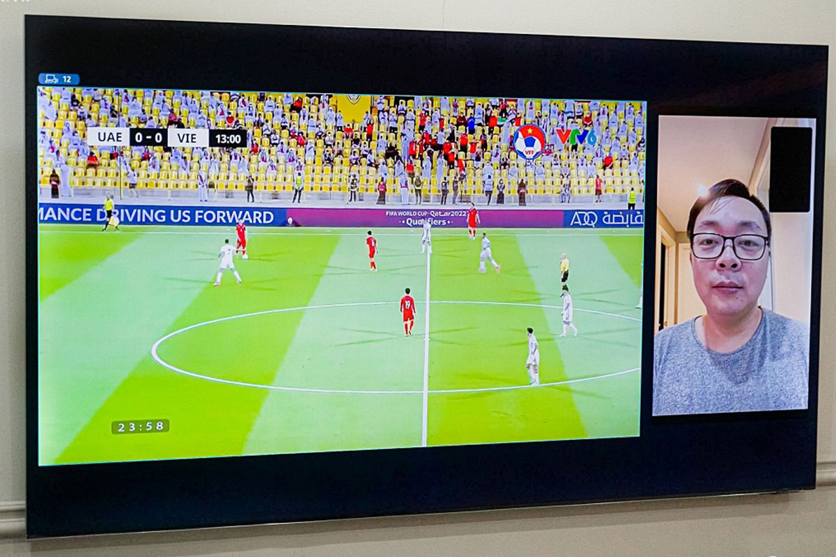 4 điểm khác biệt khi thưởng thức bóng đá trên Tivi Sony OLED K-55XR80