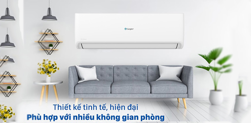 Điều hòa Casper 9000btu TC-09IS35 có ưu điểm gì về độ bền?