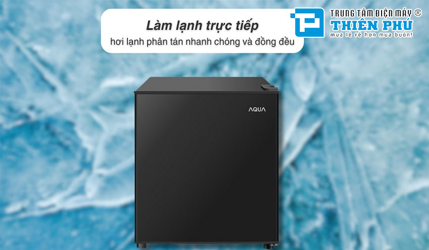 Tủ lạnh Aqua 50 lít AQR-D60FA(BS)