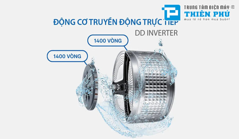 Máy giặt Aqua inverter AW11-B4959U1K(B) giặt sạch mạnh mẽ, tiết kiệm điện năng tối ưu