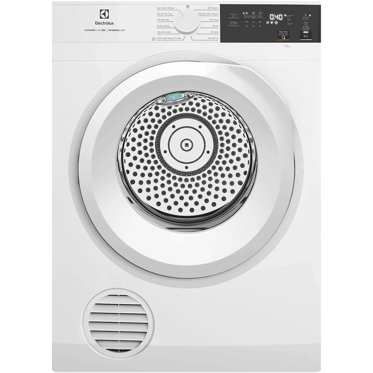 Máy Sấy Quần Áo Electrolux 9Kg EDV904H3WC