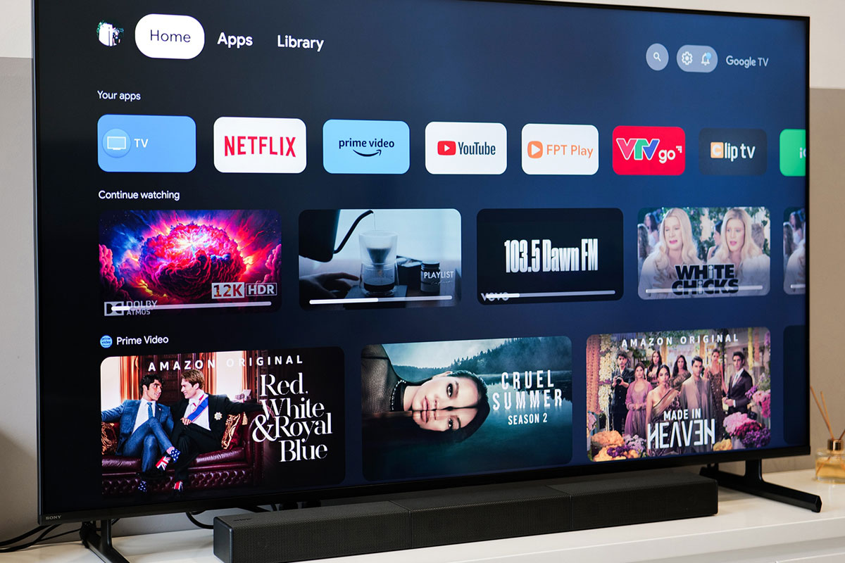 Chọn mua tivi 75 inch màn hình rộng lớn nhất định phải chọn smart tivi Sony 4K K-75S30