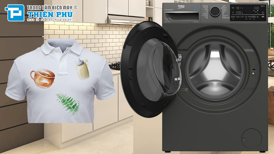 Máy Giặt Beko 10.5Kg B5WFU5104853M