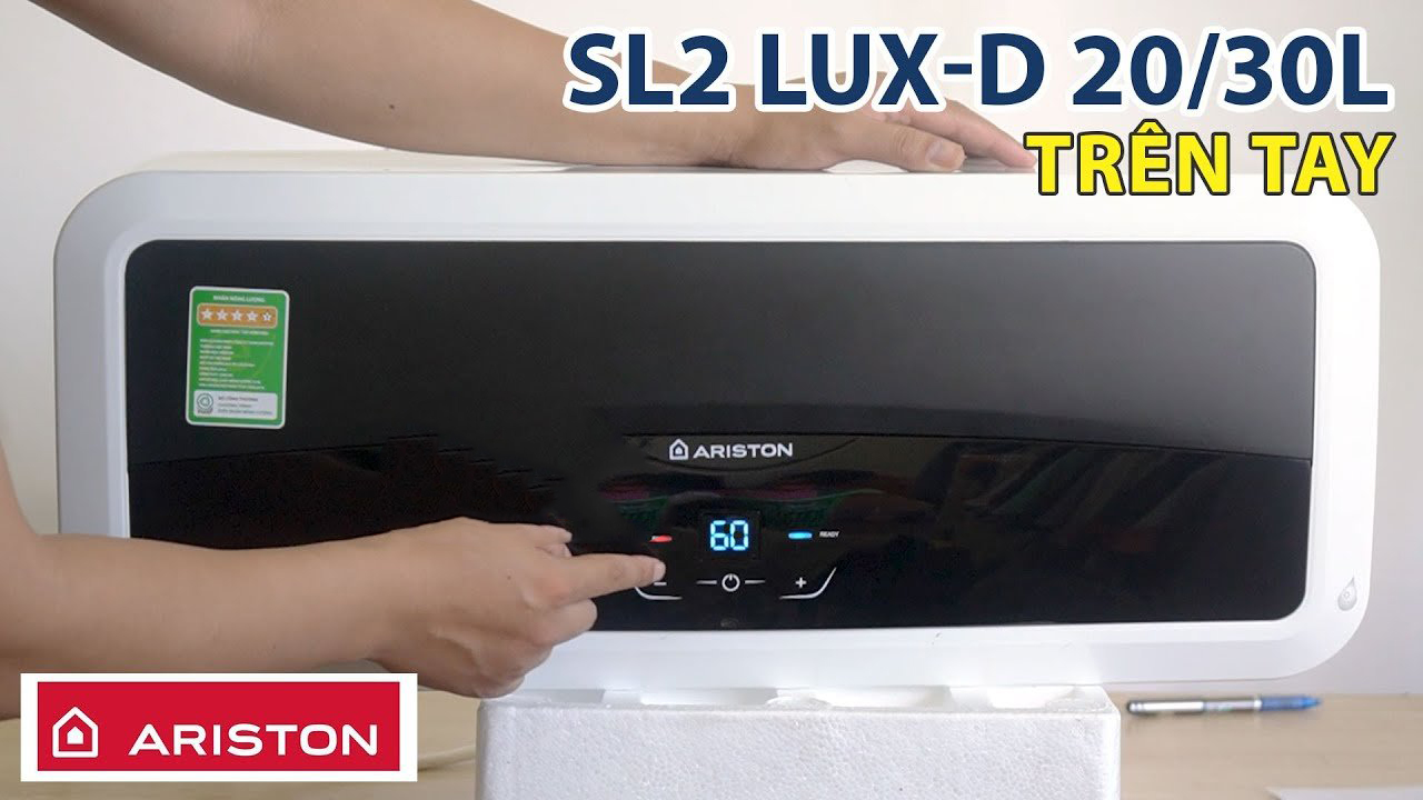 Bình nóng lạnh Ariston Wifi Slim2 20Lux-D AG+ giá tốt, nhiều tính năng vượt trội