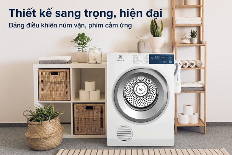 Giới thiệu máy sấy quần áo Electrolux EDV904H3WC model 2024 có gì nổi bật