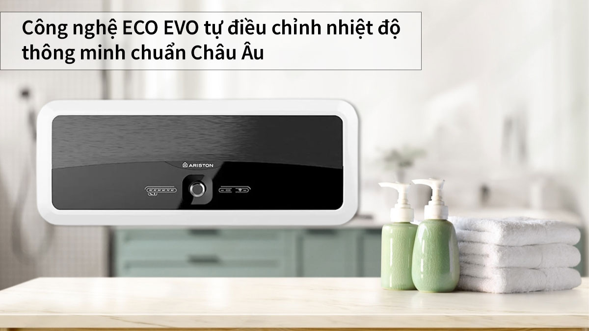 Bình nóng lạnh Ariston Wifi Slim2 20Lux-D AG+ giá tốt, nhiều tính năng vượt trội