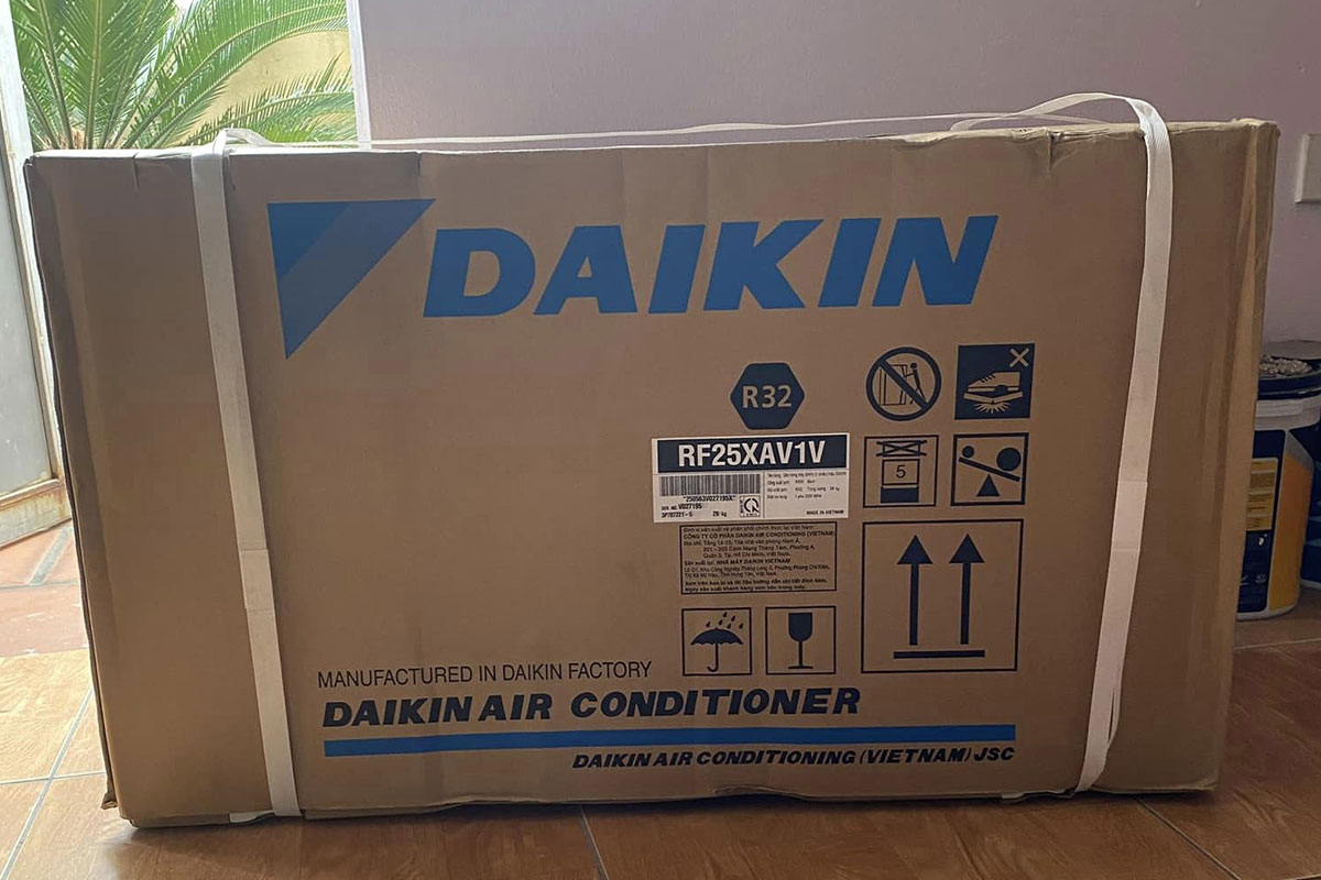 Tài chỉnh 7 triệu, điều hòa Daikin FTF25XAV1V là lựa chọn bền bỉ đáng mua nhất