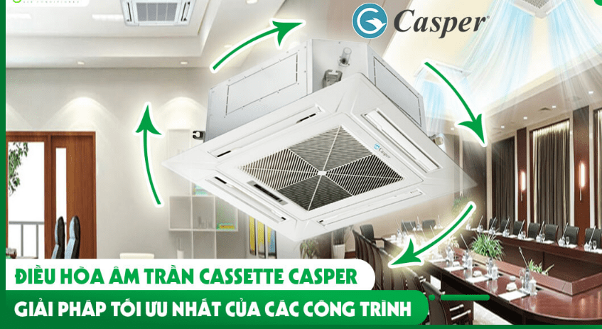 Top 3 điều hòa âm trần cassette 36000btu 2 chiều đang được ưa chuộng nhất hiện nay