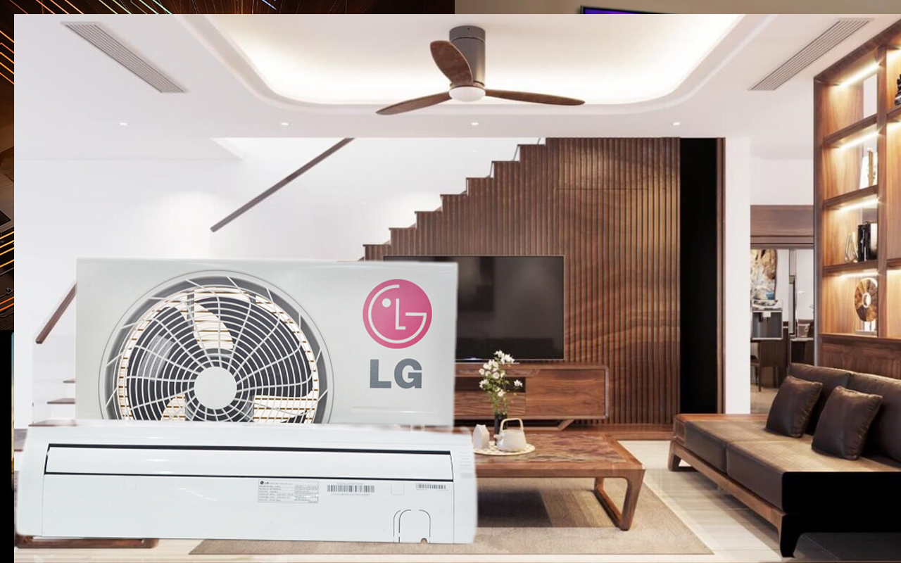 Mát lạnh tức thì, ví tiền không lo hao hụt cùng điều hòa LG V10WIN1