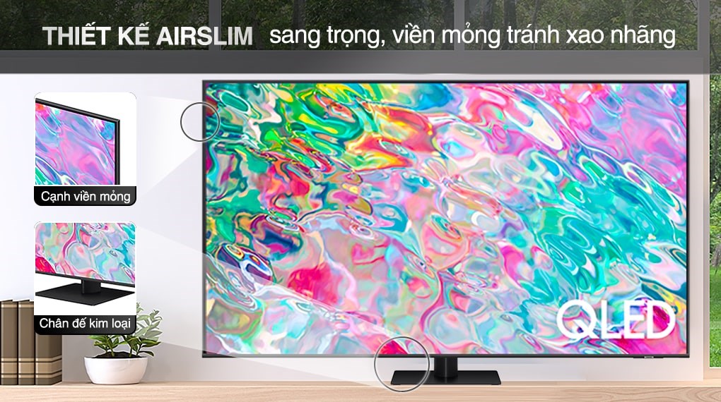 Đánh giá Smart Tivi Samsung QLED 55 inch 4K QA55Q60BAKXXV: Hình ảnh, âm thanh và tính năng thông minh vượt trội