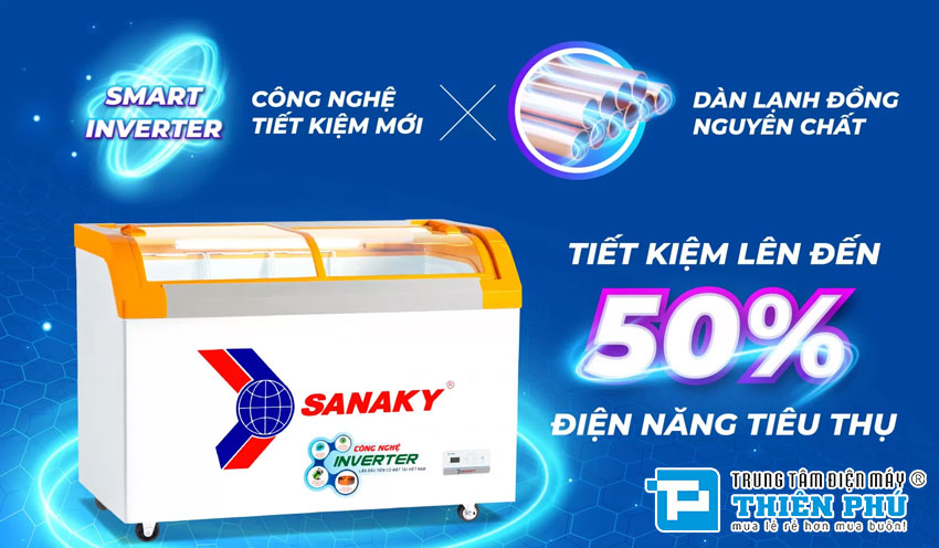 Tủ đông Sanaky VH-3899K3B giải pháp lưu trữ thực phẩm tối ưu cho gia đình bạn