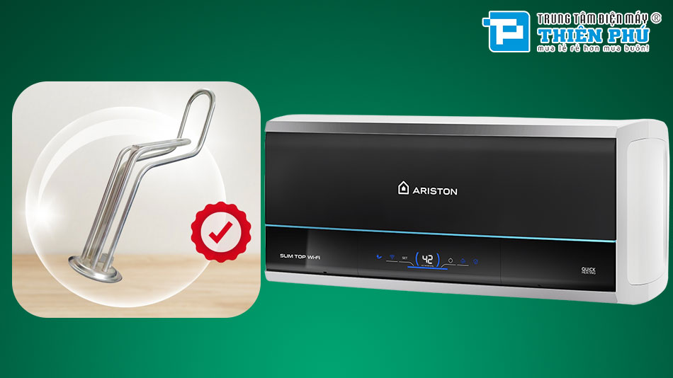 Bình nóng lạnh Ariston Slim3 20 Top Wifi có đáng để lựa chọn?