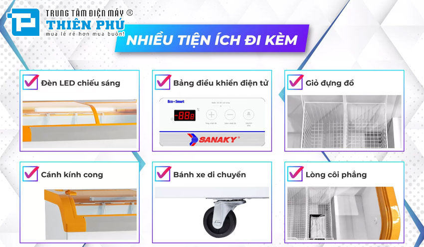 Tủ đông Sanaky VH-4899K3B là sự lựa chọn cho tiêu chí rẻ, tốt, bền