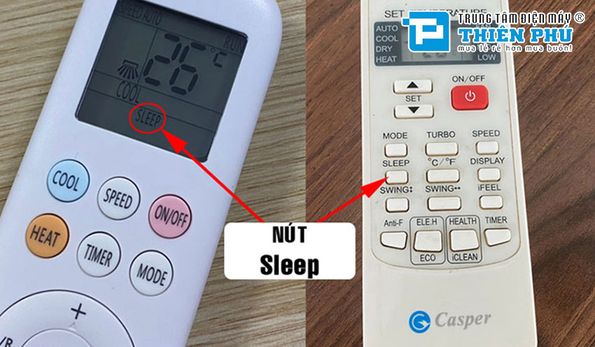 Tìm hiểu về nút Sleep trên điều hòa Casper là gì, mang lại lợi ích nào?