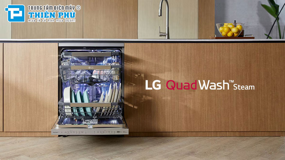 Đánh giá tổng quát về thiết kế của máy rửa bát LG LDT14BLA4