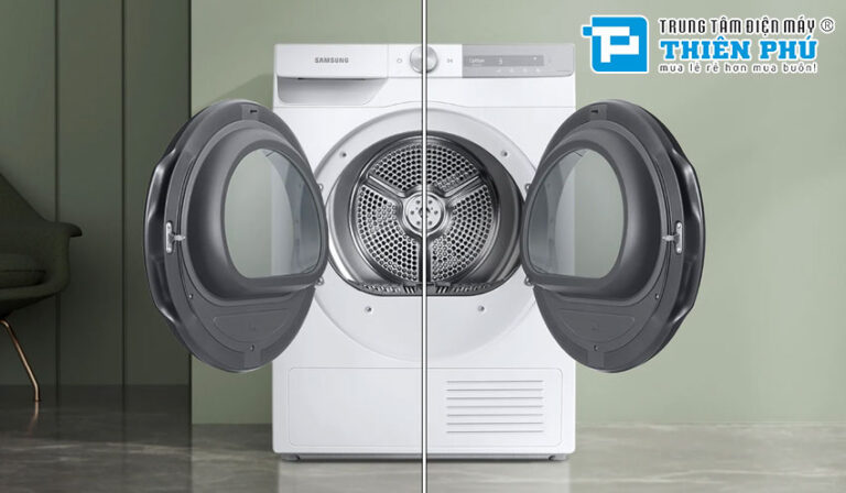 3 điểm nổi bật nhất của máy sấy quần áo Samsung 9kg DV90T7240BH/SV
