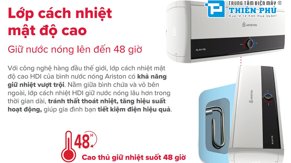 Top 5 bình nóng lạnh Ariston 1 5 - 30 lít mới 2024, rẻ nhất Miền Bắc