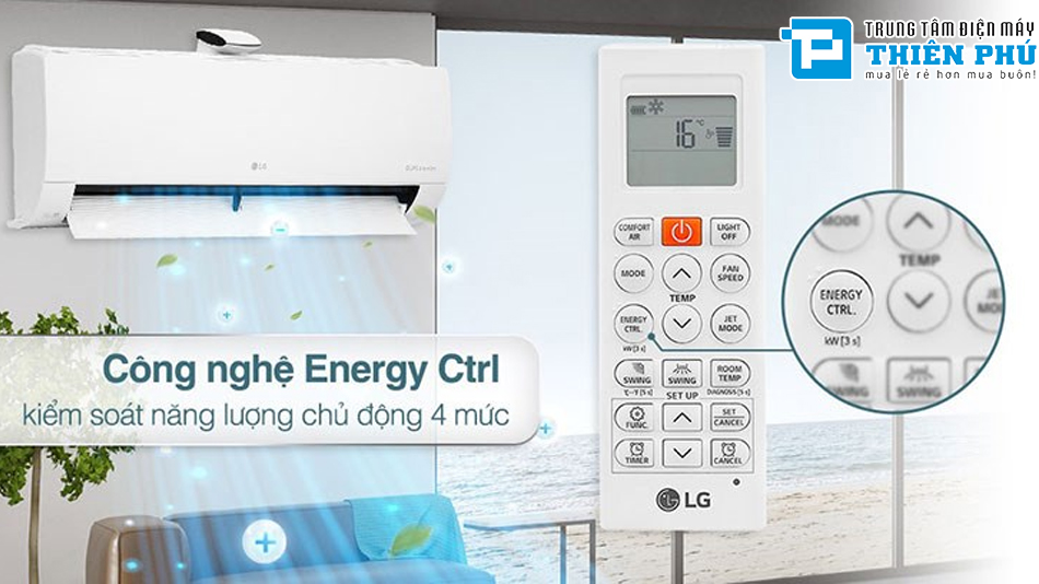 Chế độ Energy Ctrl trên điều hòa LG mang lại hiệu quả gì?
