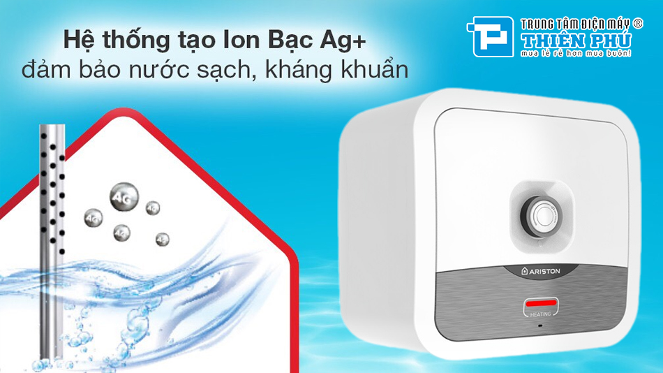 Bình nóng lạnh Ariston ANDRIS2 30R có đạt hiệu quả làm nóng nhanh không?