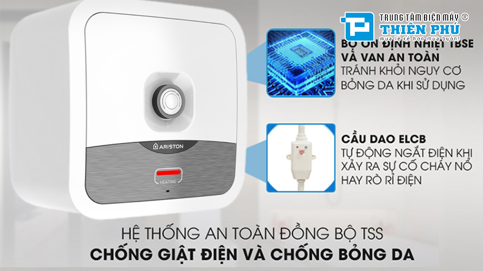 Bình nóng lạnh Ariston ANDRIS2 30R có đạt hiệu quả làm nóng nhanh không?