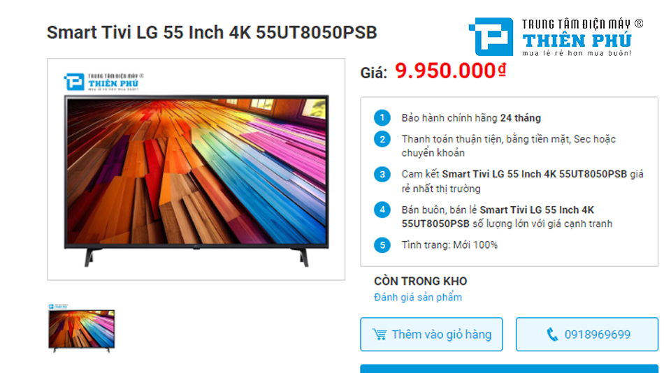 55UT8050PSB