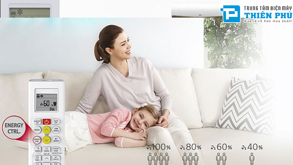 Chế độ Energy Ctrl trên điều hòa LG mang lại hiệu quả gì?