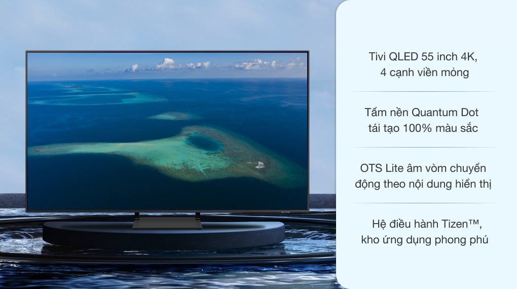 TOP 4 Smart Tivi Samsung  55 inch 4K giá rẻ đáng mua nhất trong năm 2024