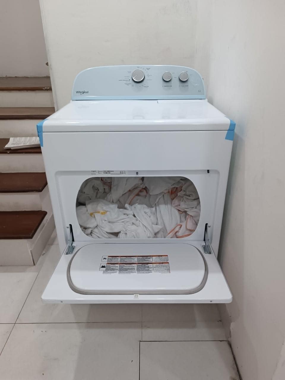 3 điểm nổi bật của máy sấy quần áo WhirlPool 15kg 3LWED4815FW