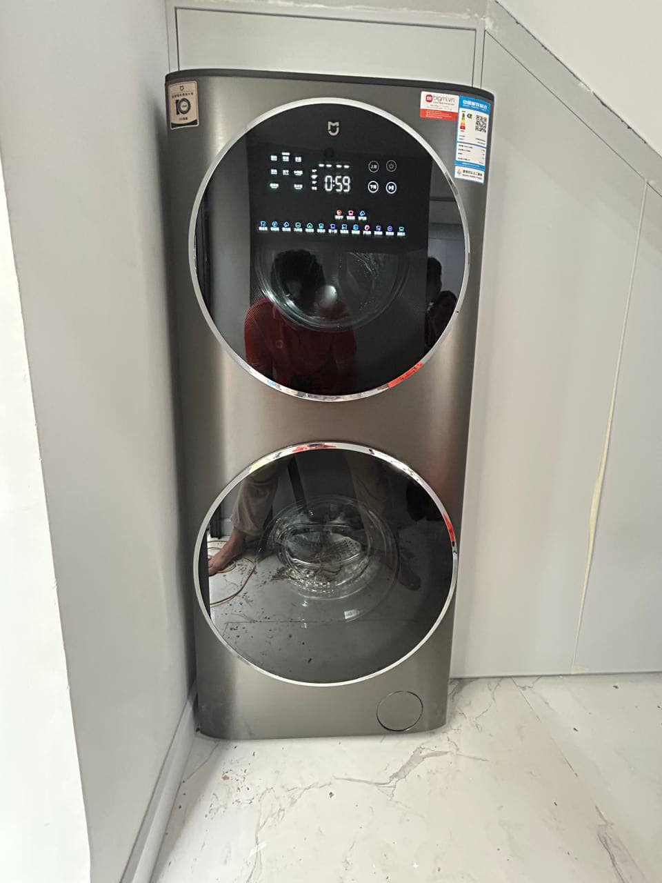 3 lý do khiến bạn nên lựa chọn tháp giặt sấy Xiaomi XM21 giặt 15kg sấy 7kg 