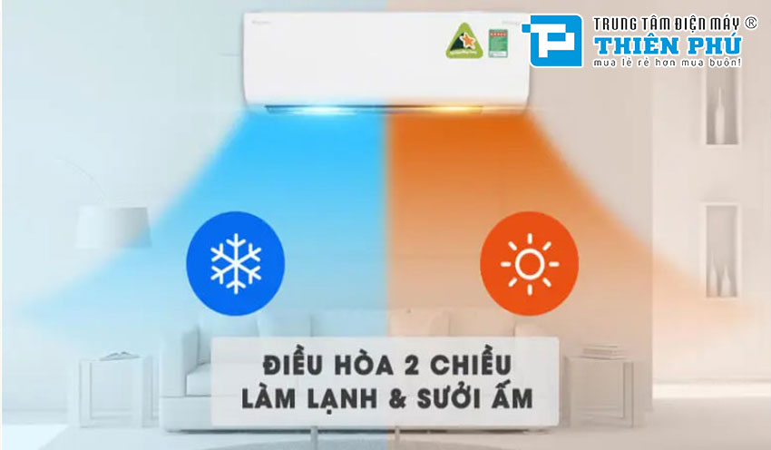 3 mẫu điều hòa Daikin 2 chiều hot nhất mùa Đông 2024 không thể bỏ lỡ